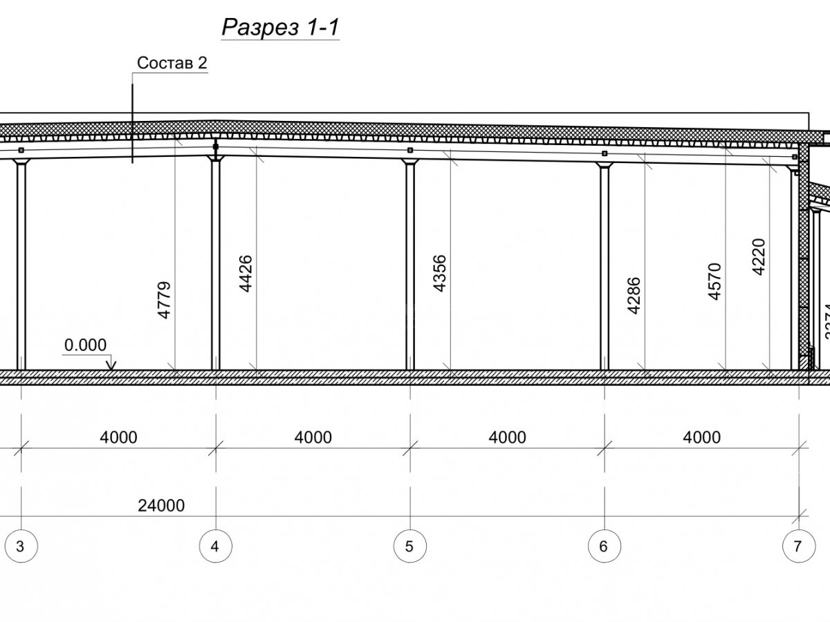 Планировка Магазин из сэндвич-панелей -  фото 7